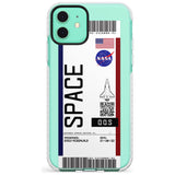 Personalised NASA Boarding Pass (Light) Impact Phone Case for iPhone 11