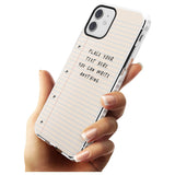 Custom School Paper Slim TPU Phone Case for iPhone 11