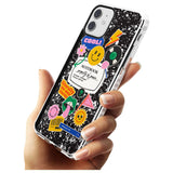 Custom Notebook Cover with Stickers Slim TPU Phone Case for iPhone 11