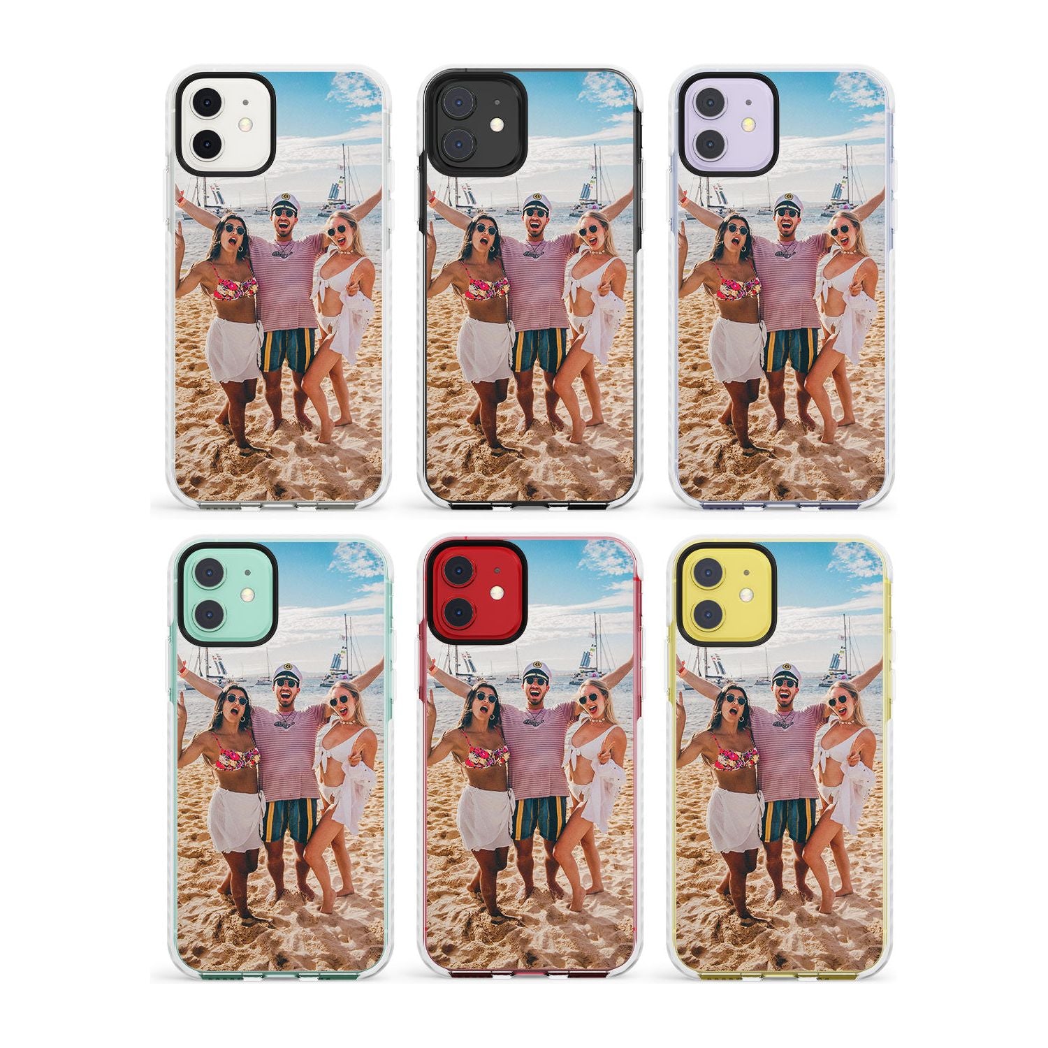 Personalised Vinyl Record Impact Phone Case for iPhone 11, iphone 12