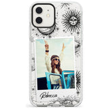 Personalised Snake Instant Photo Impact Phone Case for iPhone 11, iphone 12