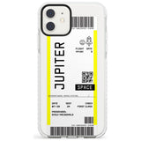 Jupiter Travel Ticket iPhone Case  Impact Case Custom Phone Case - Case Warehouse