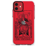 The Emperor Tarot Card - Transparent Slim TPU Phone Case for iPhone 11