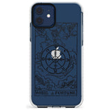 Wheel of Fortune Tarot Card - Transparent Slim TPU Phone Case for iPhone 11