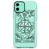 Wheel of Fortune Tarot Card - Transparent Slim TPU Phone Case for iPhone 11