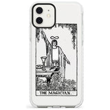 The Magician Tarot Card - Transparent Slim TPU Phone Case for iPhone 11