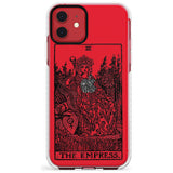 The Empress Tarot Card - Transparent Slim TPU Phone Case for iPhone 11