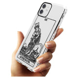 Strength Tarot Card - Transparent Slim TPU Phone Case for iPhone 11