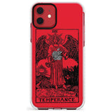 Temperance Tarot Card - Transparent Slim TPU Phone Case for iPhone 11