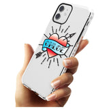 Custom Heart Tattoo Slim TPU Phone Case for iPhone 11