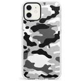 Grey Camo Impact Phone Case for iPhone 11