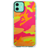 Neon Camo Impact Phone Case for iPhone 11