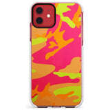 Neon Camo Impact Phone Case for iPhone 11