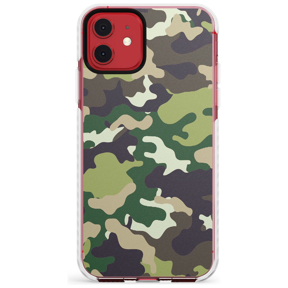 Green Camo Impact Phone Case for iPhone 11