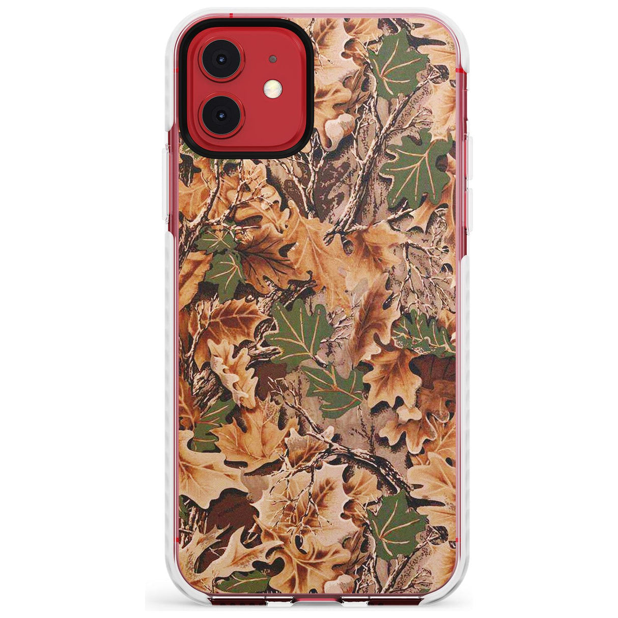 Leaves Camo Impact Phone Case for iPhone 11