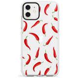 Chilly Pattern Impact Phone Case for iPhone 11