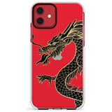 Large Red Dragon Impact Phone Case for iPhone 11