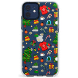 Christmas Mixture Pattern Impact Phone Case for iPhone 11