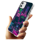 Rainy Reflections - Neon Cities Photographs Impact Phone Case for iPhone 11