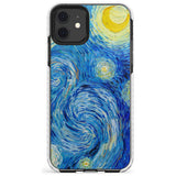 The Starry Night by Vincent Van Gogh Slim TPU Phone Case for iPhone 11