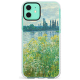 Banks of the Seine by Claude Monet Slim TPU Phone Case for iPhone 11