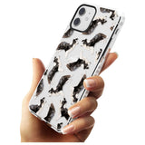 Border Collie Watercolour Dog Pattern Impact Phone Case for iPhone 11