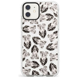 Cocker Spaniel (Black) Watercolour Dog Pattern Impact Phone Case for iPhone 11