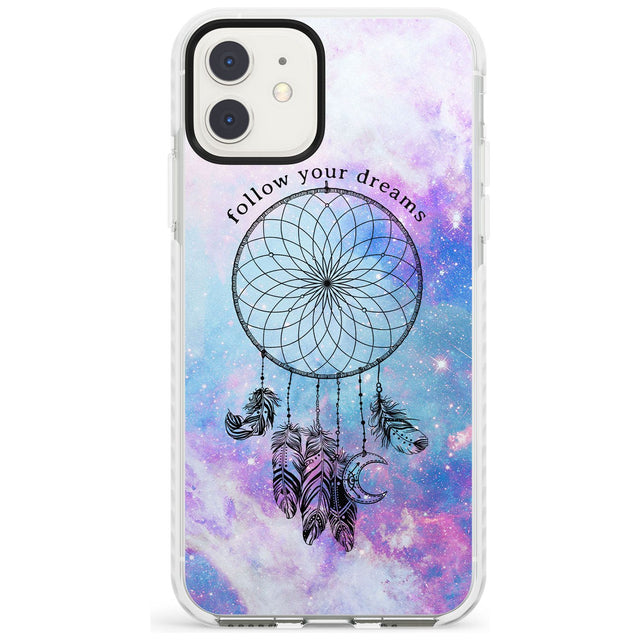 Simple Galaxy Pattern Dreamcatcher iPhone Case  Impact Case Phone Case - Case Warehouse