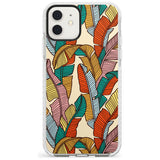 Abstract Leaves Impact Phone Case for iPhone 11, iphone 12