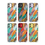 Abstract Leaves Impact Phone Case for iPhone 11, iphone 12