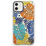 Abstract Leaves Impact Phone Case for iPhone 11, iphone 12