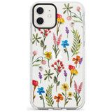 Tropical Palm Leaves Impact Phone Case for iPhone 11, iphone 12