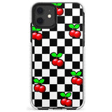 Checkered Cherry Impact Phone Case for iPhone 11