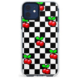 Checkered Cherry Impact Phone Case for iPhone 11