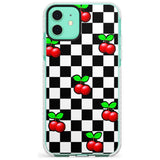 Checkered Cherry Impact Phone Case for iPhone 11