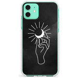 Hand Holding Moon Slim TPU Phone Case for iPhone 11