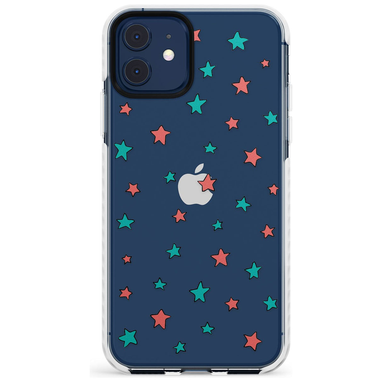 Heartstopper Stars Pattern Impact Phone Case for iPhone 11