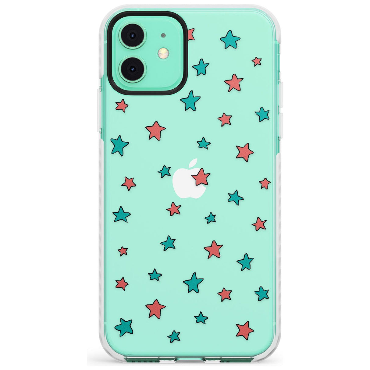 Heartstopper Stars Pattern Impact Phone Case for iPhone 11