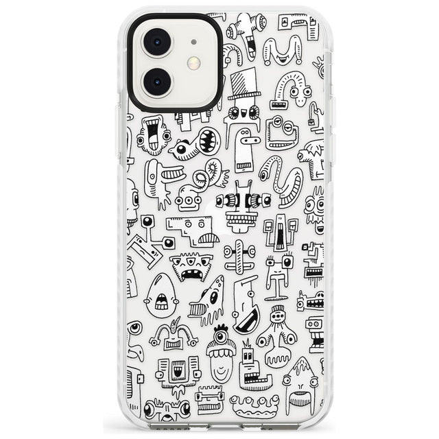 Weird Friends Impact Phone Case for iPhone 11