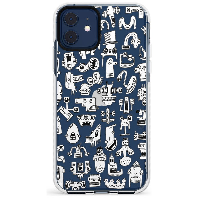 Weird Friends Impact Phone Case for iPhone 11