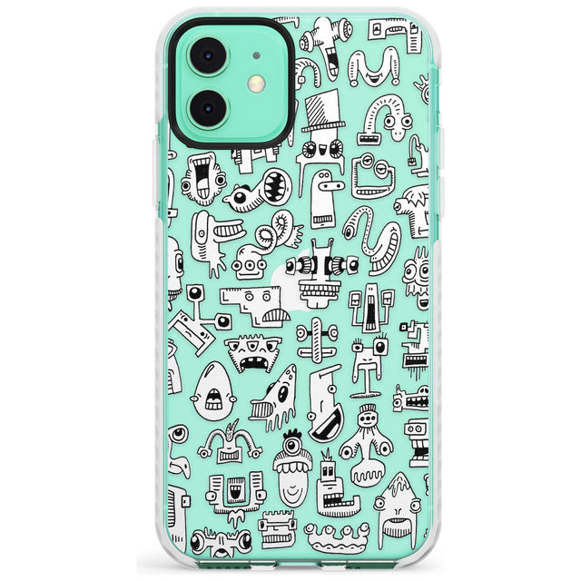 Weird Friends Impact Phone Case for iPhone 11