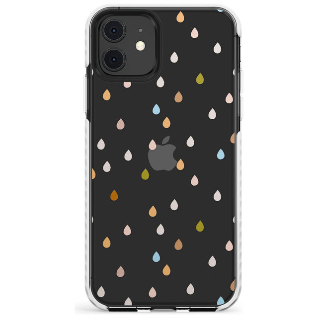 Raindrops Slim TPU Phone Case for iPhone 11