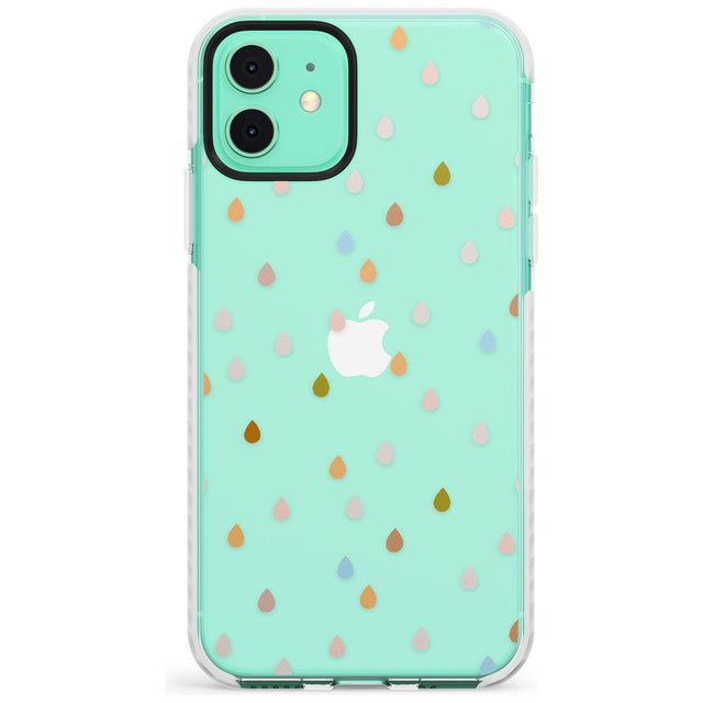 Raindrops Slim TPU Phone Case for iPhone 11