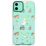 Cats with Toys - Clear Slim TPU Phone Case for iPhone 11