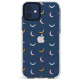 Colourful Crescent Moons Slim TPU Phone Case for iPhone 11