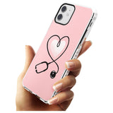 Medical Inspired Design Stethoscope Heart Impact Phone Case for iPhone 11