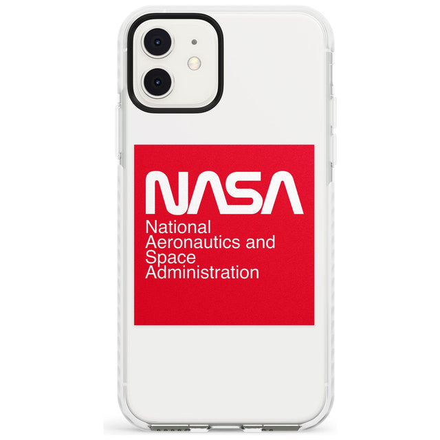 NASA The Worm Box Impact Phone Case for iPhone 11