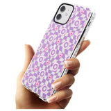 Checkered Love Pattern Impact Phone Case for iPhone 11