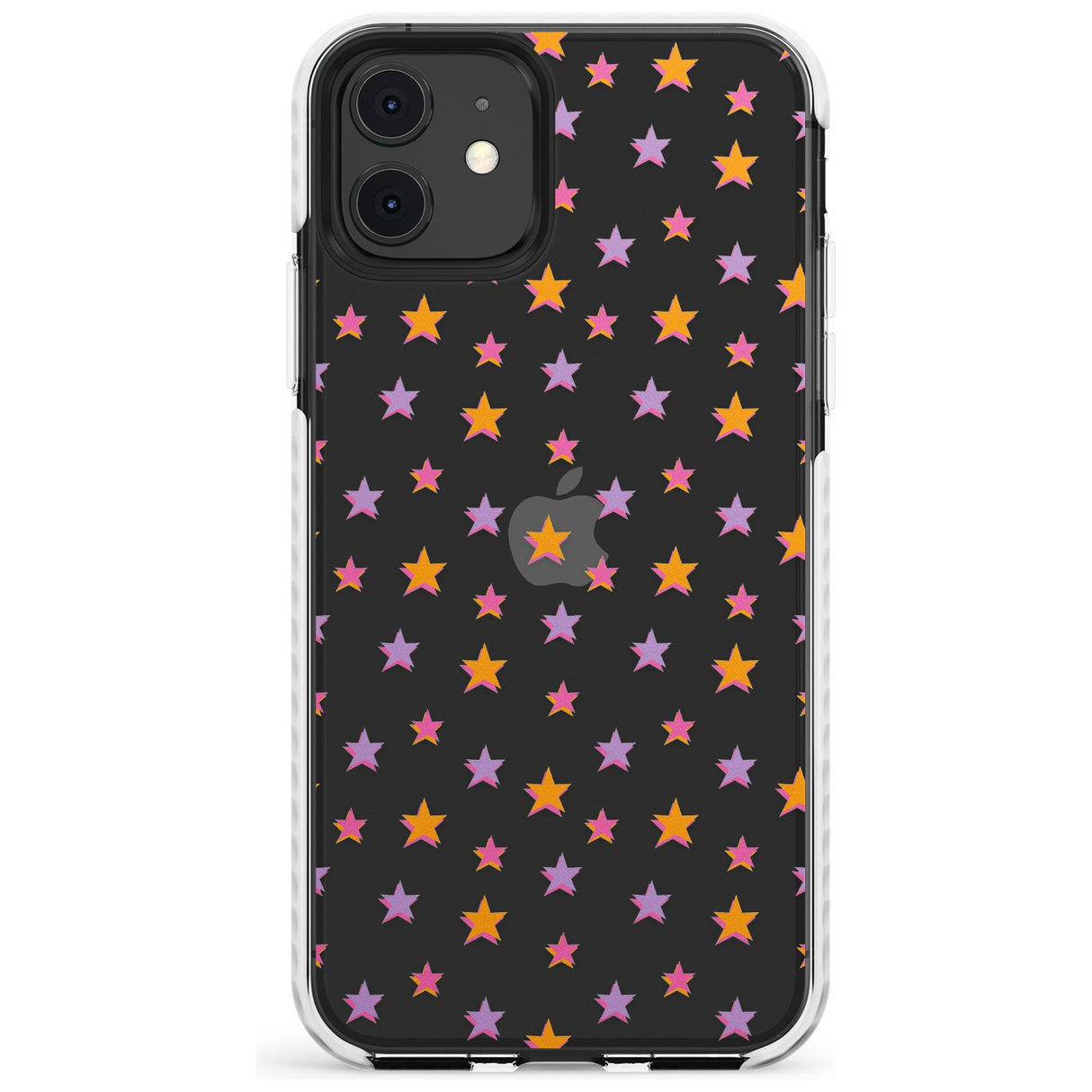 Spangling Stars Pattern Impact Phone Case for iPhone 11