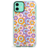 Flower Power Pattern Impact Phone Case for iPhone 11